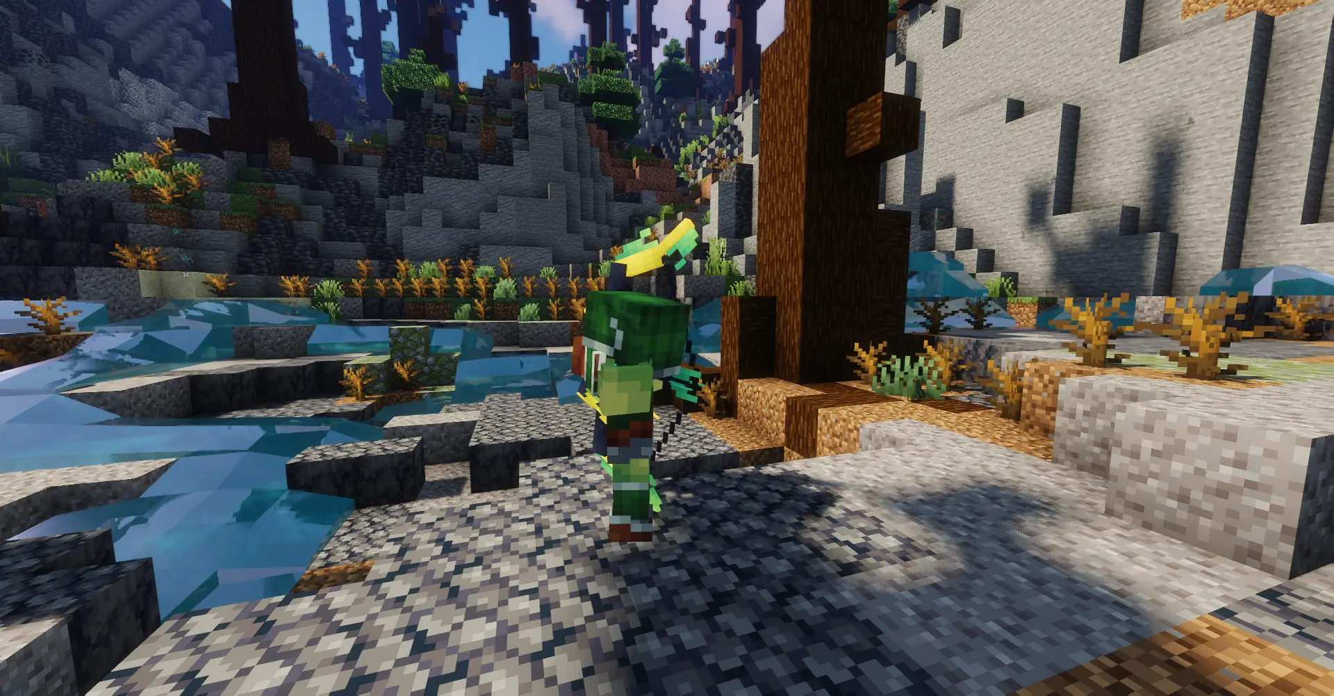 world of mathcraft game play images