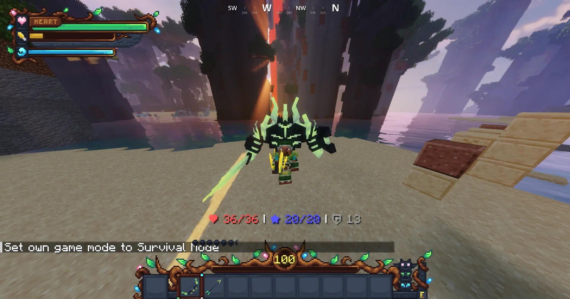 world of mathcraft game play images